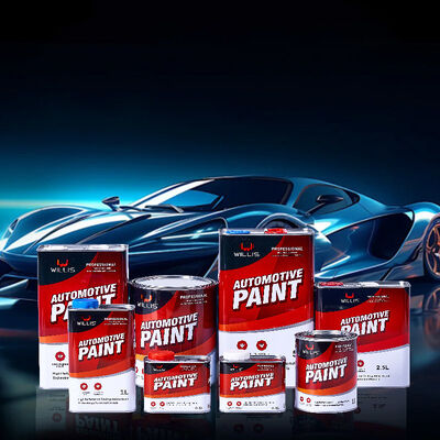 Wholesale 1K & 2K Basecoat Acrylic Resin Colorful Liquid Coating for Car & Appliance Spray Application