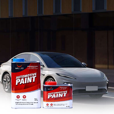 WILLIS 206 2K Car Refinishing Paint Auto Body Refinish Spray Paint Solid Colors High Gloss Blue Acrylic Coating Metal