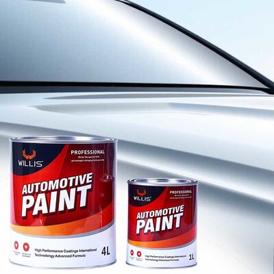 WILLIS Model 201 Sustainable Eco-Friendly Car Body Paint 1K/2K Solid Color Acrylic Spray Paint Pigment OEM Code Liquid Coating