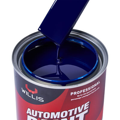 2K Acrylic Car Spray Paint Reddlish Blue Automotive Metallic Color Good for Car Repair & Multiple Colors Available