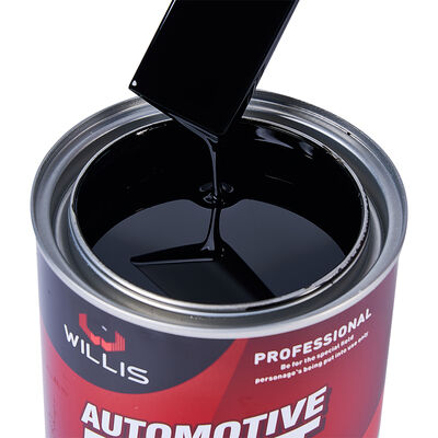 2K Black Automotive Coating Paint Metallic Color Car Painting Refinish Two-Component Acrylic Basecoat Top Coat Multiple Colors