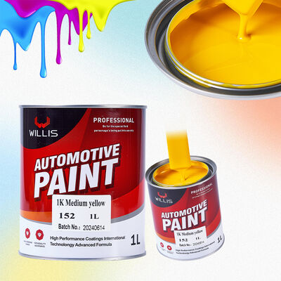China-Made WILLIS Brand 2K Clear Coat Spray Paint Automotive Car Touch-Up Base Coat Liquid Acrylic Resin Plastic Coating Auto
