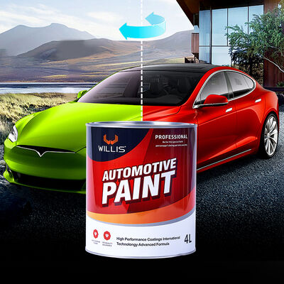 Chinese Made 1K Basecoat Auto Liquid Coating Solid Olivedark Green Car Repair Paint Spray Application Acrylic Resin Excellent