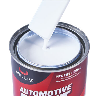 1K Transparent White Automotive Repair Liquid Coating Paint High Performance Eco Friendly Acrylic Resin Car Refinish Paint