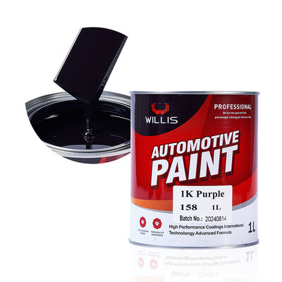 Autobody 1K Purple Car Paint for Repair and Refinish Liquid Coating for Plastic & Car Spray Thinner