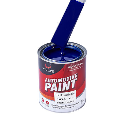 Hot Selling 1K Blue Automotive Repair Paint Single Component Acrylic Resin Low Price High Performance Primer Thinner Clear Spray
