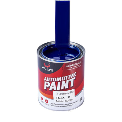 Hot Selling 1K Blue Automotive Repair Paint Single Component Acrylic Resin Low Price High Performance Primer Thinner Clear Spray