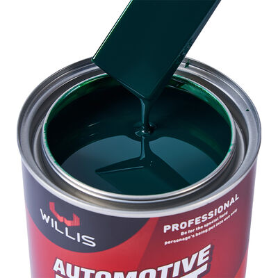 China Manufactured 1K Golden Green Auto Coating Basecoat Solid Car Paint 1K 2K Car Repair Refinish Acrylic Paint Spray