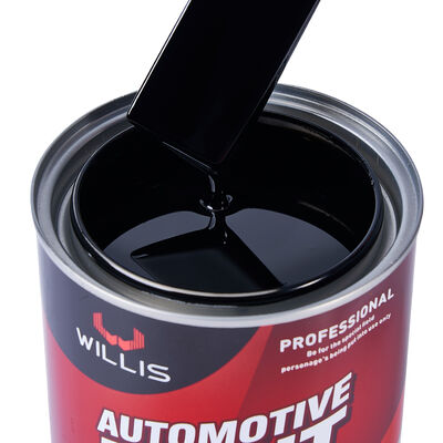 1K Bluish Extra Black Car Auto Paint Liquid Coating Car Refinish Surface Painting Spray Application with Included Thinner
