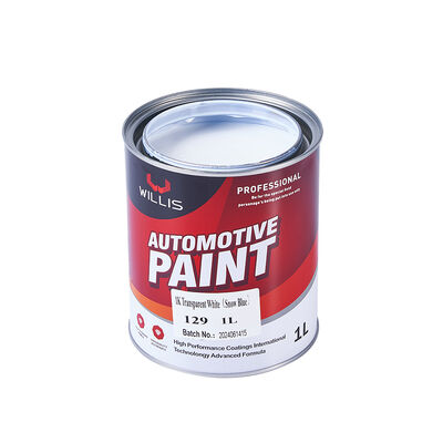 High Quality Transparent White 1K Acrylic Resin Automotive Repair Paint Liquid Coating for Car From Automotive Paint Factory