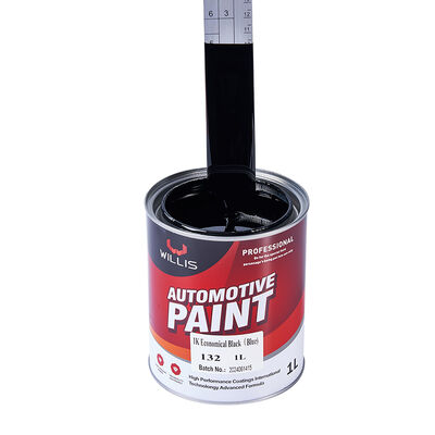 Hot Selling 1K Economical Black Acrylic Resin Car Repair Paint High-Performance Thinner & Liquid Coating for Car