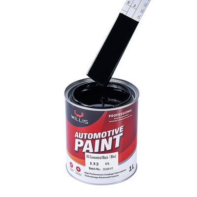 Hot Selling 1K Economical Black Acrylic Resin Car Repair Paint High-Performance Thinner & Liquid Coating for Car