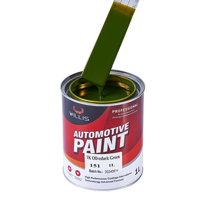 Car Refinish Iron Substrate Automotive Base Coat Spray Paint Automotive Spray Painting