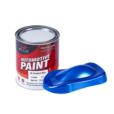 Advanced Formula 1k Standard Blue Car Refinish Color Paint Litre Car Paint Products