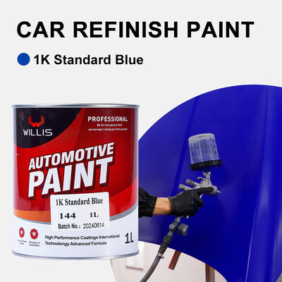 Advanced Formula 1k Standard Blue Car Refinish Color Paint Litre Car Paint Products