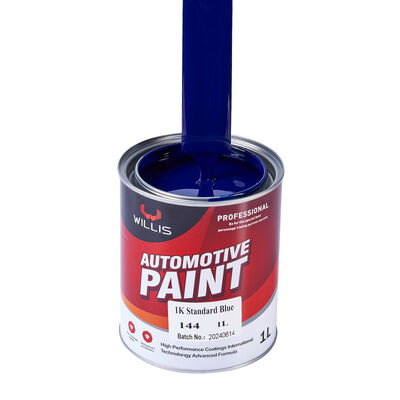 Advanced Formula 1k Standard Blue Car Refinish Color Paint Litre Car Paint Products