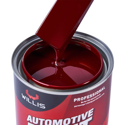 China Supplier Car Paint Restore Quick-Drying 1k Maroon Red Car Repair & Refinish Paint Thinner