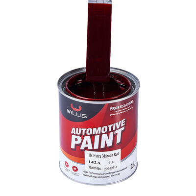 High Quality Car Paint Protection Coating 1k Extra Maroon Red Car Refinish Paint Automotive Car Paint