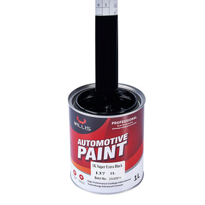 Super Extra Black 1K Car Paint Protection Coating High-Performance Colour Refinish for Spray Application