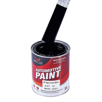 Super Extra Black 1K Car Paint Protection Coating High-Performance Colour Refinish for Spray Application