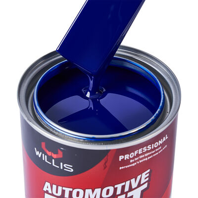 1K Ultramarine Blue Car Spray Paint One-component Acrylic Resin Liquid Car Repair Paint Solid Color Ship Route Made in China