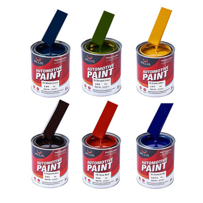 Hot Selling 1K/2K Automotive Topcoat Spray Painting Gun with Factory-Supplied Paint Mixing Lids