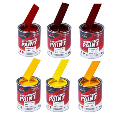 Hot Selling 1K/2K Automotive Topcoat Spray Painting Gun with Factory-Supplied Paint Mixing Lids