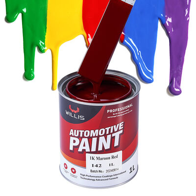 Hot Selling 1K/2K Automotive Topcoat Spray Painting Gun with Factory-Supplied Paint Mixing Lids
