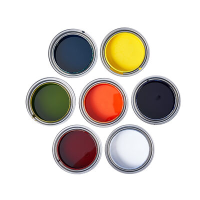 1K/2K Auto Refinish Coating Paint Liquid Acrylic Resin Car Repair Spray with Thinner Vehicle Paint Application