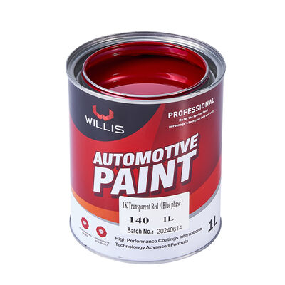 High Performance 1K Pure Solid Colour Basecoat Auto Coating Factory Car Paint with Acrylic Metallic Tones for Car Refinish