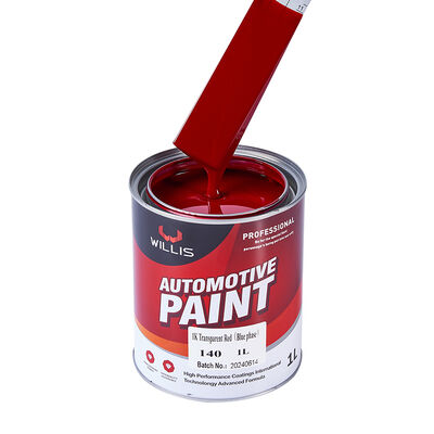 High Performance 1K Pure Solid Colour Basecoat Auto Coating Factory Car Paint with Acrylic Metallic Tones for Car Refinish
