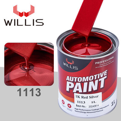 Automotive Repair 1K Silver Paint Factory Supply Automotive Thinner One Component Acrylic Resin Liquid Coating Plastic Coating