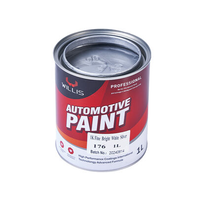 1K Acrylic Resin Liquid Coating Fine Bright White Silver Boat Paint Appliance Paint Plastic Coating Spray Application