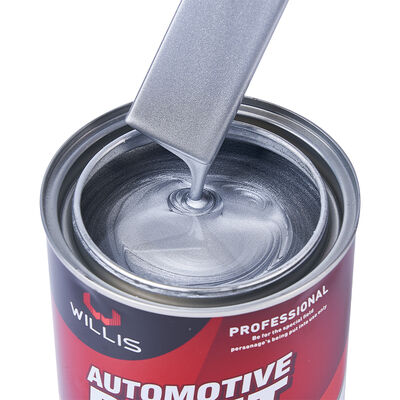 Best Selling High Quality 1K Super White Diamond Silver Automotive Paint Multicolor Spray Coating Strong Metallic Feel Auto