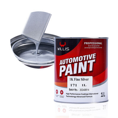 High Quality 1K Silver Multicolor Automotive Spray Paint Fine Silver Car Paint with Automotive Thinner Coating & Paint
