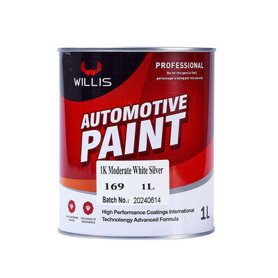 1K Factory Supplied Automotive Paint Coating Spray Multicolor Mixed Paint Automotive Thinner Including 1K Metallic Silver
