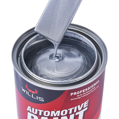 1K Factory Supplied Automotive Paint Coating Spray Multicolor Mixed Paint Automotive Thinner Including 1K Metallic Silver