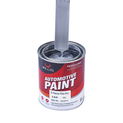 High Quality 1K Silver Multicolor Automotive Paint Spray Strong Metallic Feel Car Refinish Liquid Coating Auto Paint