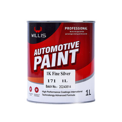 High Quality 1K Silver Multicolor Automotive Spray Paint Fine Silver Car Paint with Automotive Thinner Coating & Paint