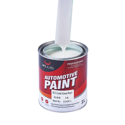 Automotive Weather Resistant Acrylic Resin 1K Purple Pearl Paint with Clear Coat and Hardener Spray Application