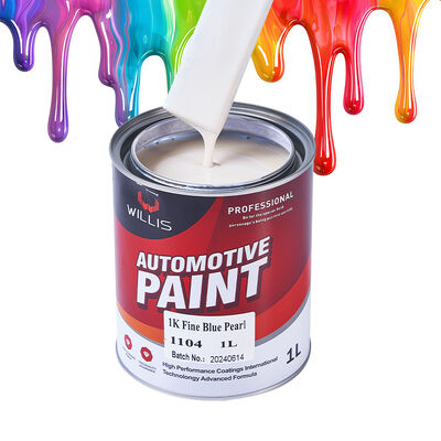 WILLIS Auto Refinish Metallic Pearl White Paint Multiple Colors Acrylic Resin Plastic Coating Car Spray Coating