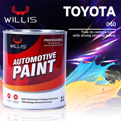 Customizable Color High Gloss Quick Drying 2K Solid Paint for Automotive Refinish and Car Touch Up