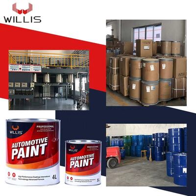 Customizable Color High Gloss Quick Drying 2K Solid Paint for Automotive Refinish and Car Touch Up