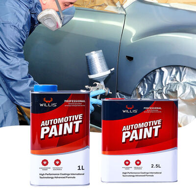Willis W990 Clear Acrylic Resin Glossy Coating for Car Paint Refinish with Plastic Coating Easy Spray Application