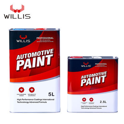 Willis W990 Clear Acrylic Resin Glossy Coating for Car Paint Refinish with Plastic Coating Easy Spray Application