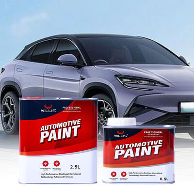 Willis W990 Clear Acrylic Resin Glossy Coating for Car Paint Refinish with Plastic Coating Easy Spray Application