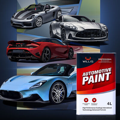 Willis High Solid 2K Acrylic Automotive Clear Coat Matte UV Liquid Varnish Car Refinish Repair Coating Auto Plastic Coating
