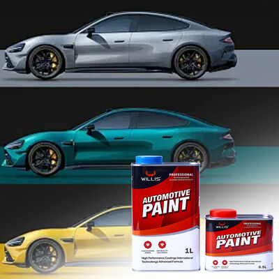 Willis High Solid 2K Acrylic Automotive Clear Coat Matte UV Liquid Varnish Car Refinish Repair Coating Auto Plastic Coating