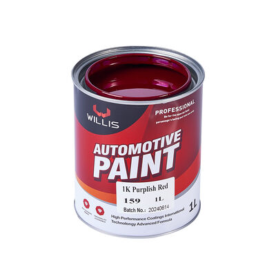 Factory Direct 1K Purple Red Car Paint Thinner Liquid Curing Agent for Vehicle Color Spray Painting and Coating Repair