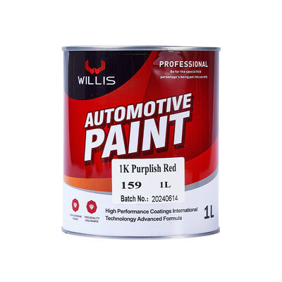 Factory Direct 1K Purple Red Car Paint Thinner Liquid Curing Agent for Vehicle Color Spray Painting and Coating Repair